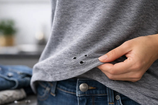 What Causes Tiny Holes in Tops?