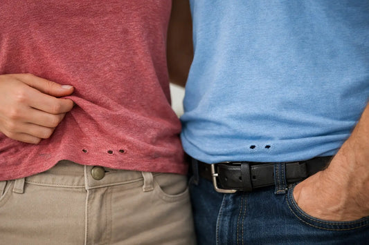 Why Shirts Get Tiny Holes Near the Waist