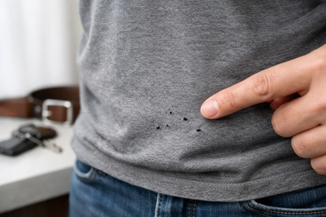 Why Do Shirts Get Tiny Holes in the Front?